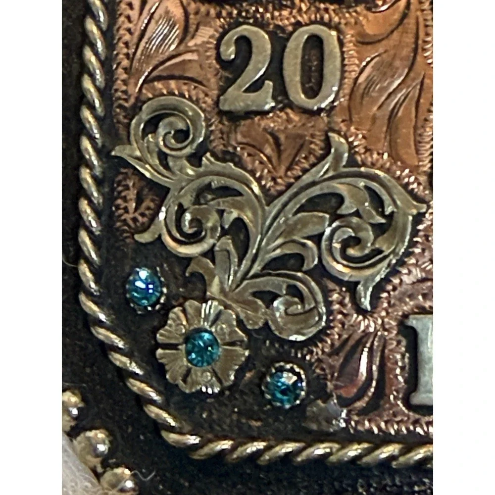 2004 Sheridan Buckle Co. Customized Belt Buckle Arizona 4.5